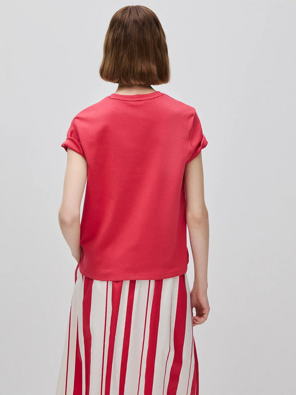 T-SHIRT WITH EMBROIDERED WRITING