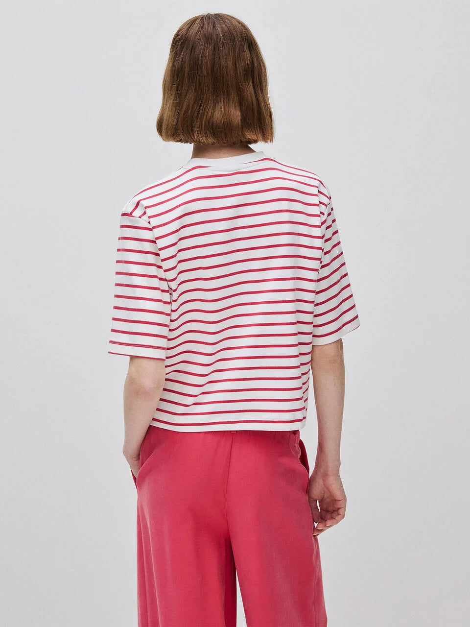 SAILOR STRIPED T-SHIRT WITH EMBROIDERY