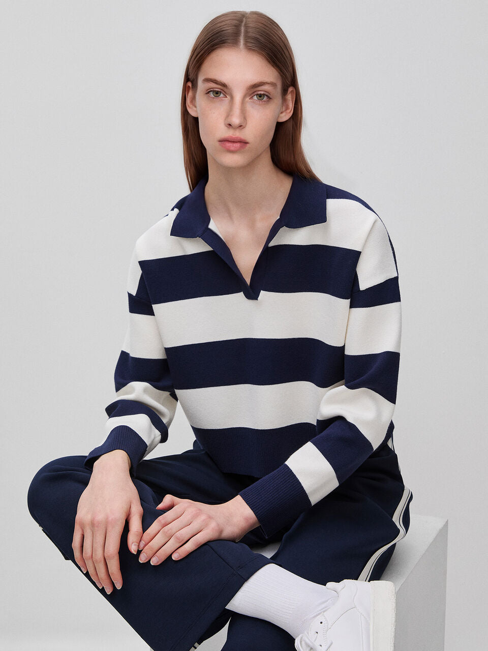 STRIPED POLO SHIRT