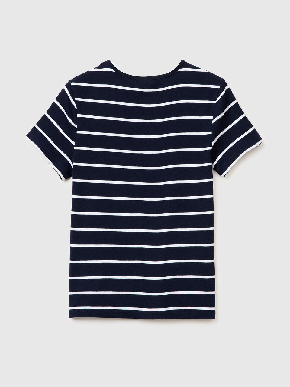 CREW NECK STRIPED T-SHIRT