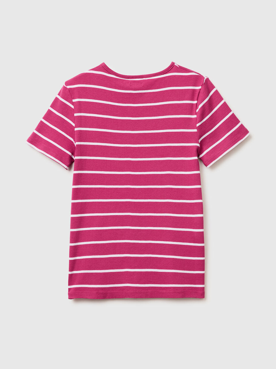CREW NECK STRIPED T-SHIRT