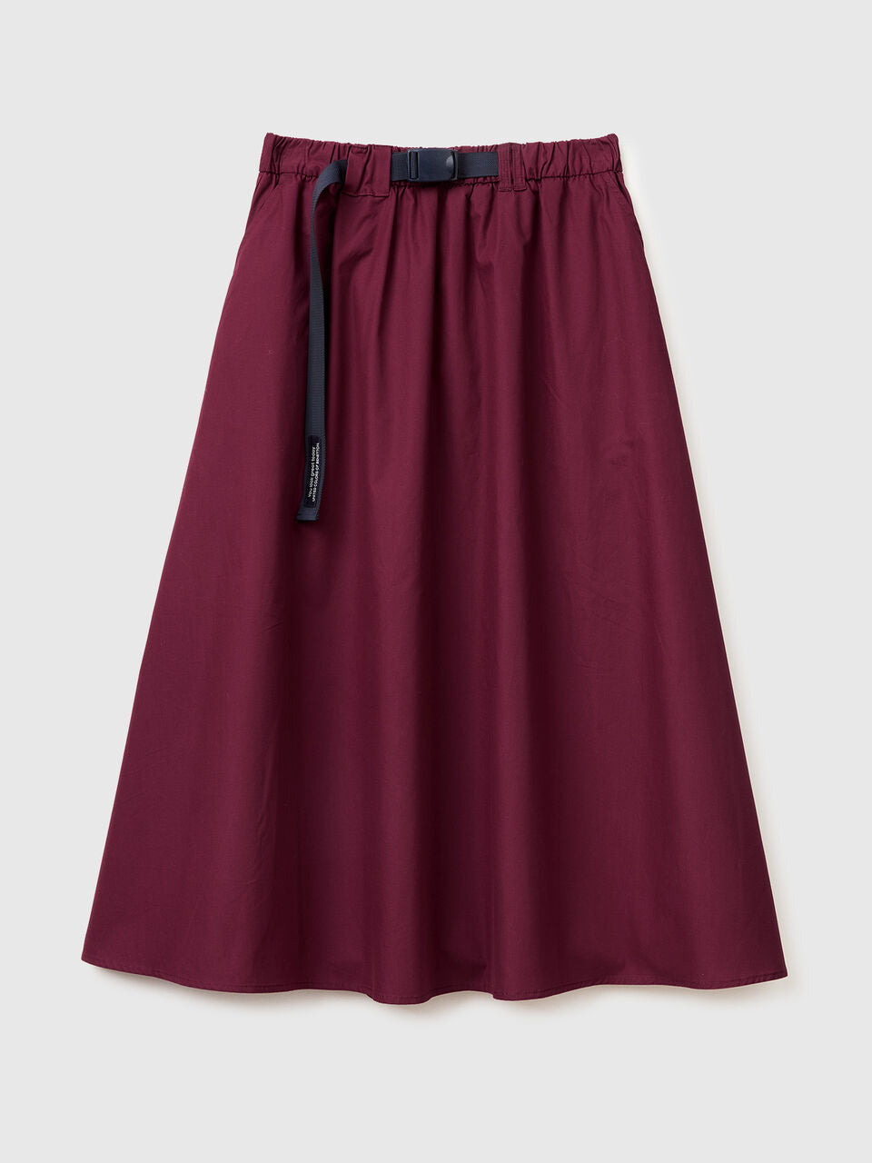 MIDI SKIRT WITH HOOK WAIST