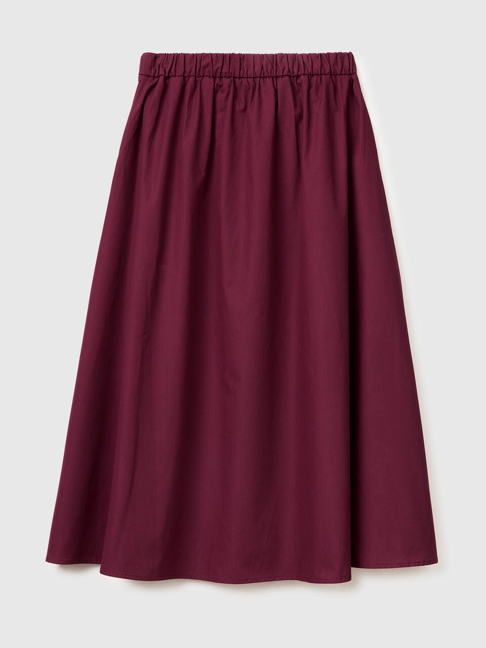 MIDI SKIRT WITH HOOK WAIST