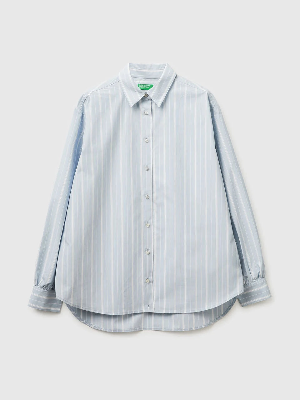 STRIPED SHIRT WITH SIDE BAND