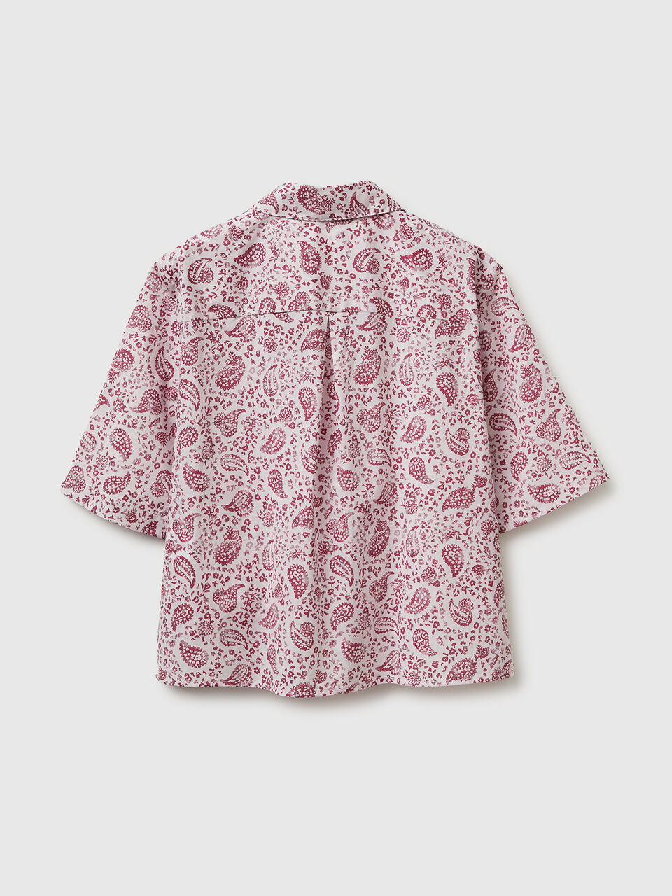SHORT SLEEVE PATTERNED SHIRT