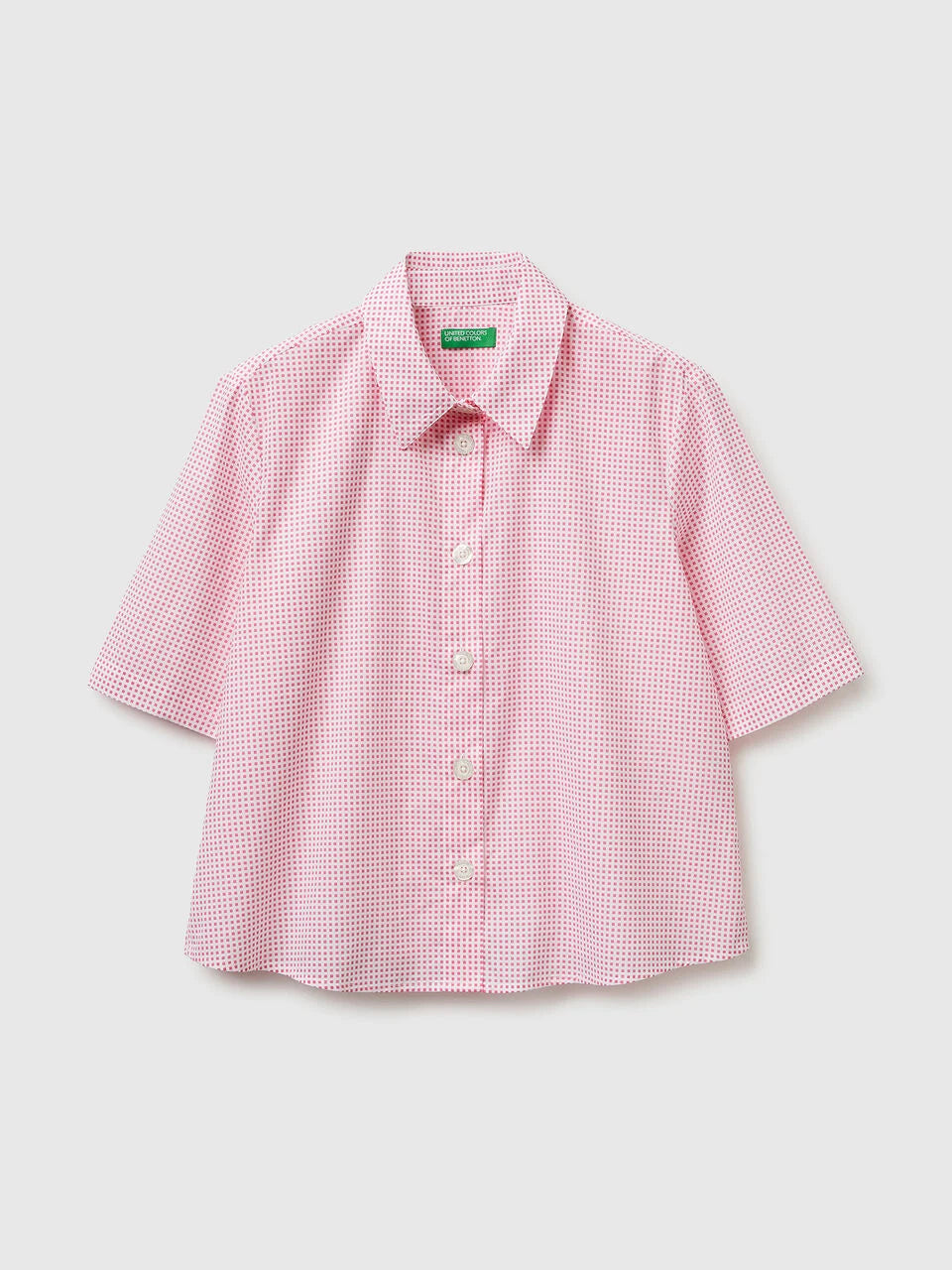 SHORT SLEEVE PATTERNED SHIRT
