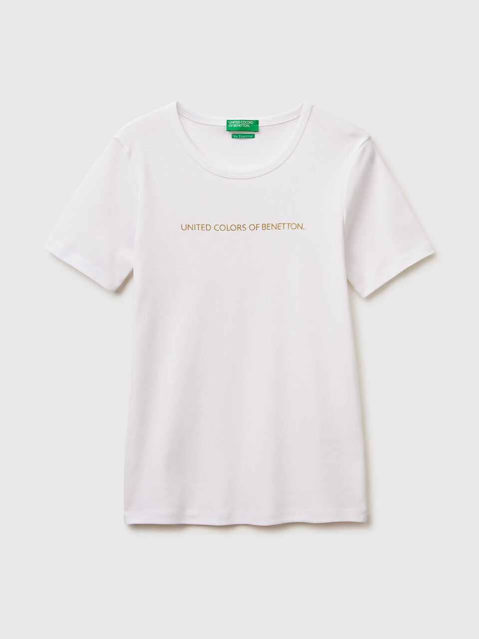 SHORT SLEEVE T-SHIRT WITH GLITTER LOGO
