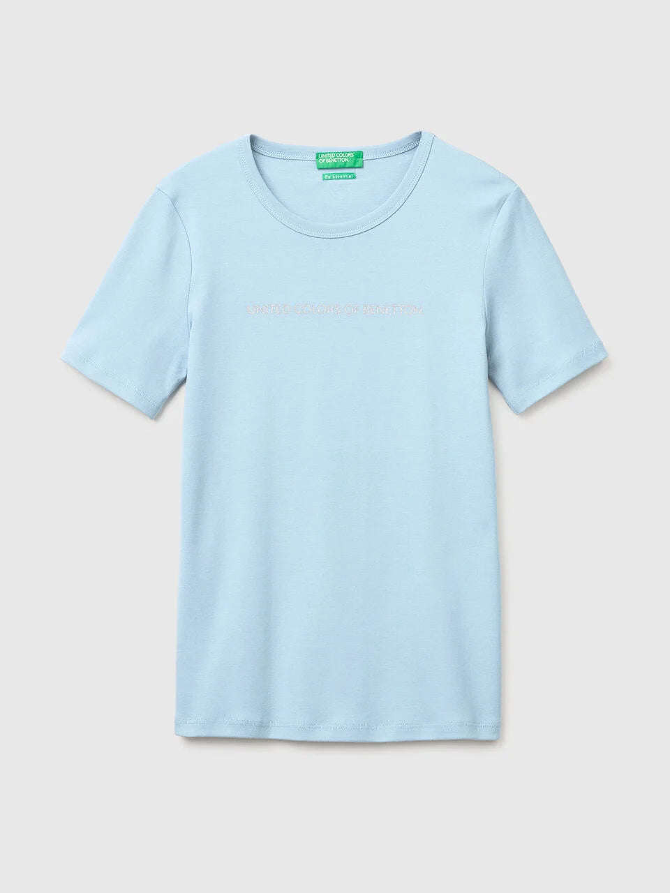 SHORT SLEEVE T-SHIRT WITH GLITTER LOGO