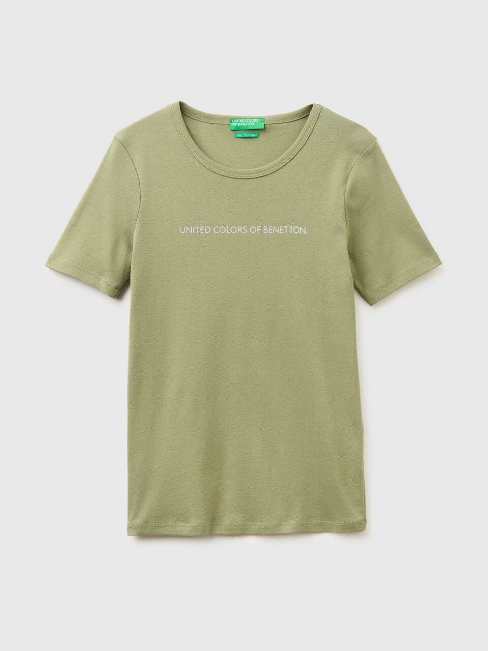 SHORT SLEEVE T-SHIRT WITH GLITTER LOGO