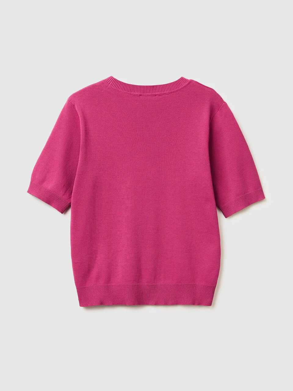 SHORT SLEEVE SWEATER