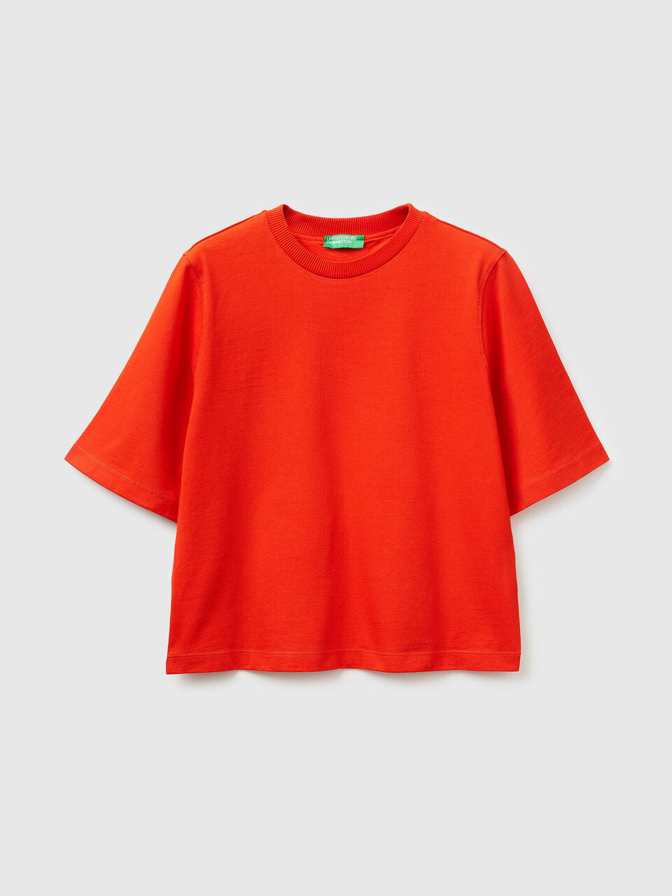 100% COTTON BOXY FIT T-SHIRT