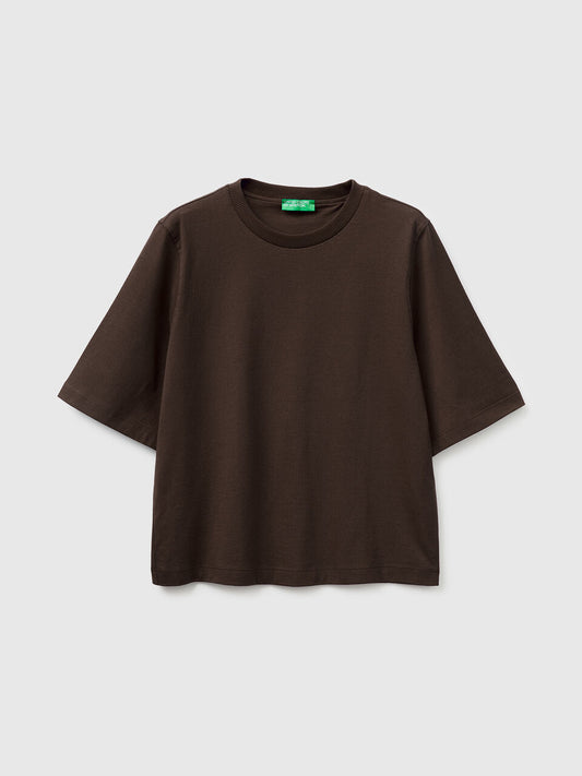 100% COTTON BOXY FIT T-SHIRT