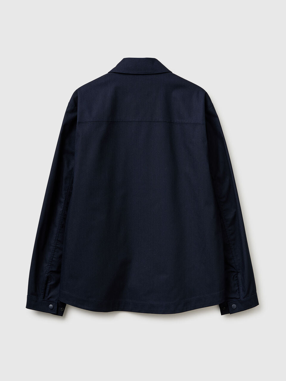 COATED LINEN BLEND JACKET