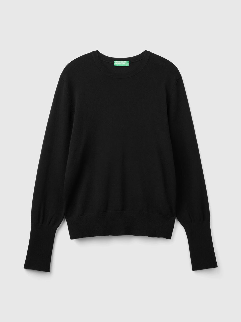 SLIM FIT SWEATER IN VISCOSE BLEND