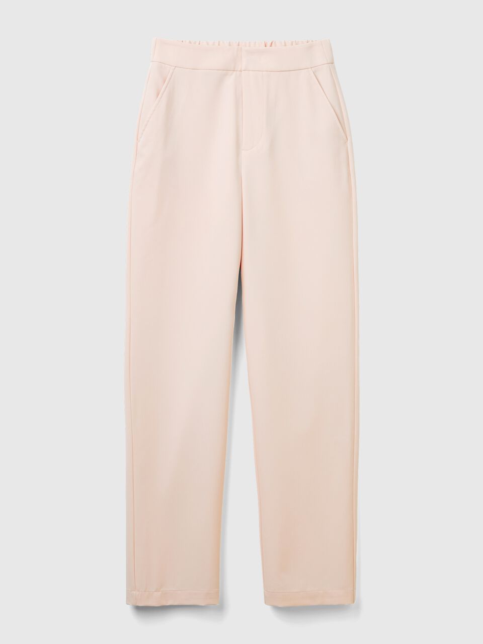 REGULAR FIT FLOWY TROUSERS