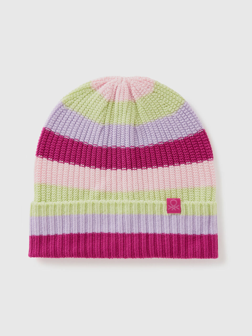 STRIPED KNIT HAT