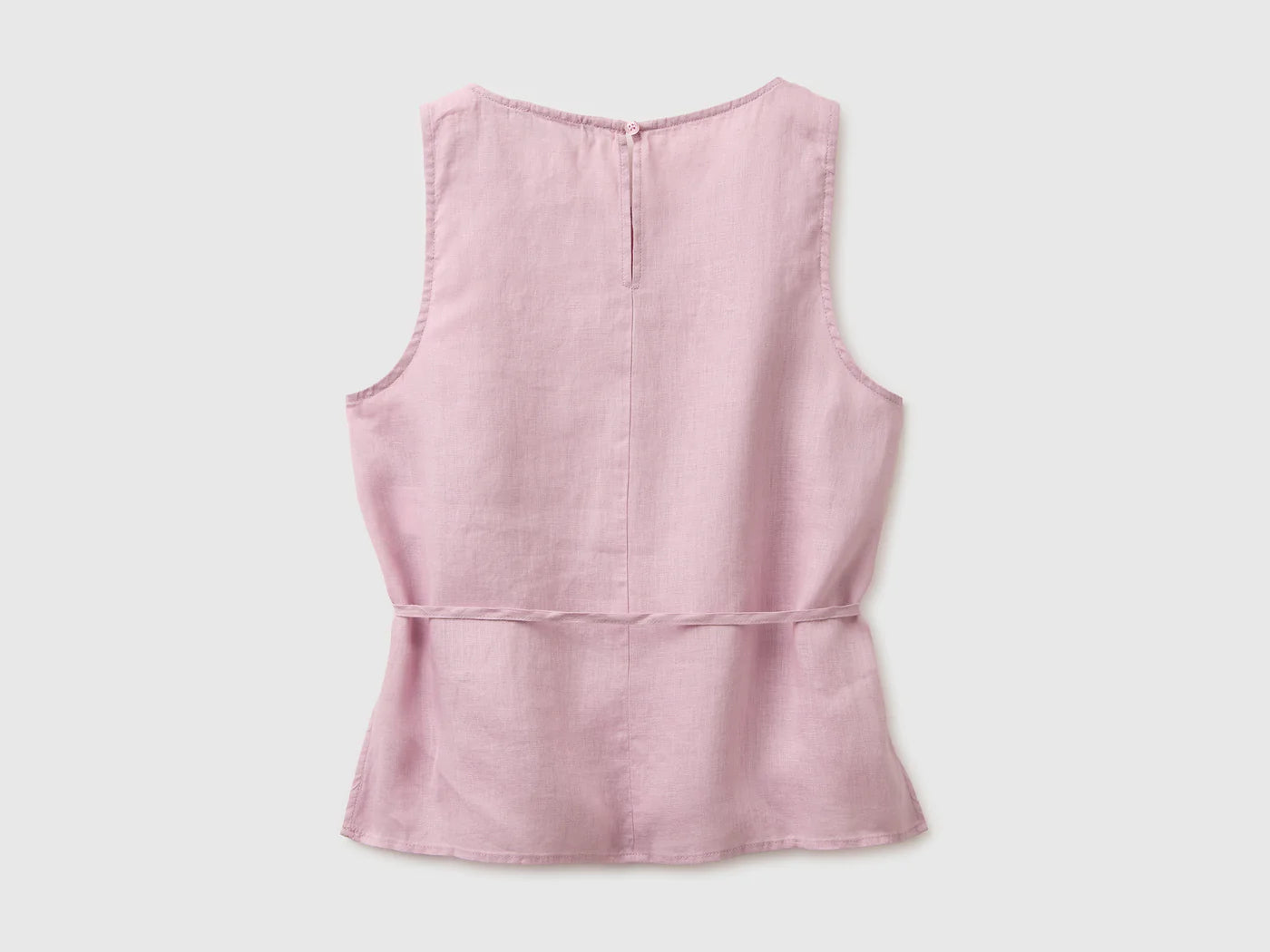 100% LINEN TANK TOP WITH STRAP