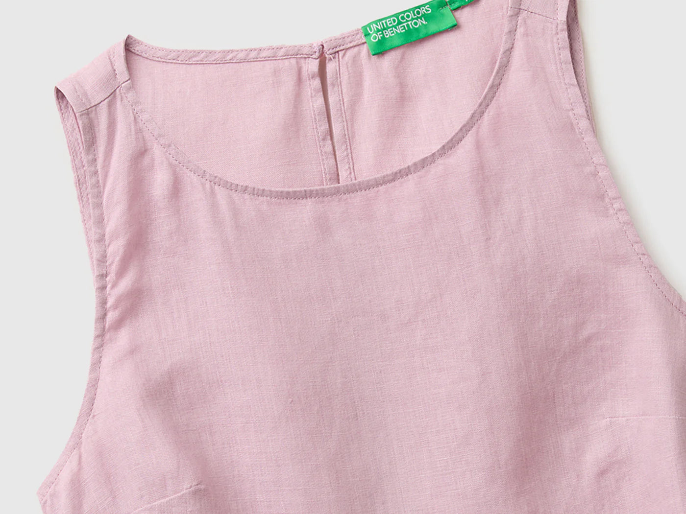 100% LINEN TANK TOP WITH STRAP