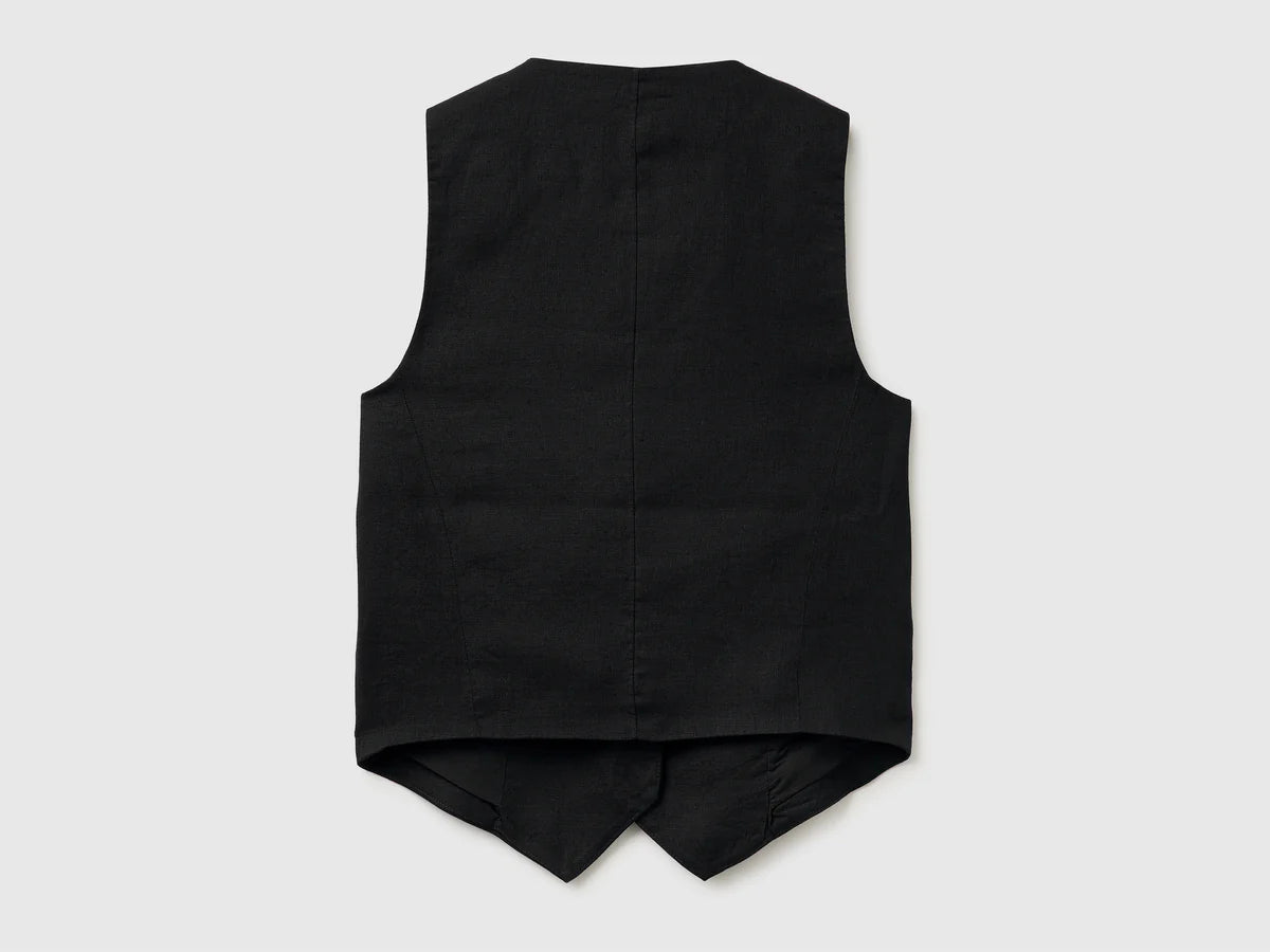 100% LINEN VEST