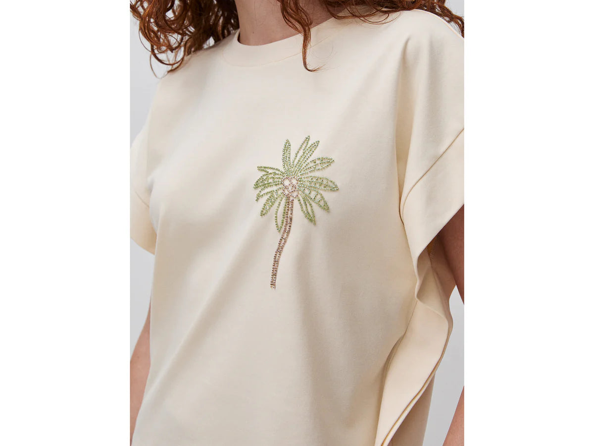 T-SHIRT WITH EMBROIDERY