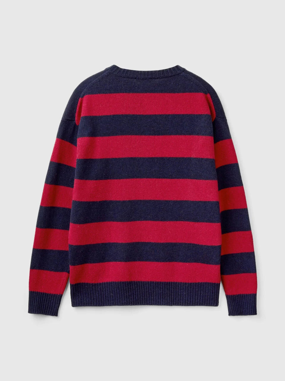 STRIPED SWEATER IN WOOL BLEND