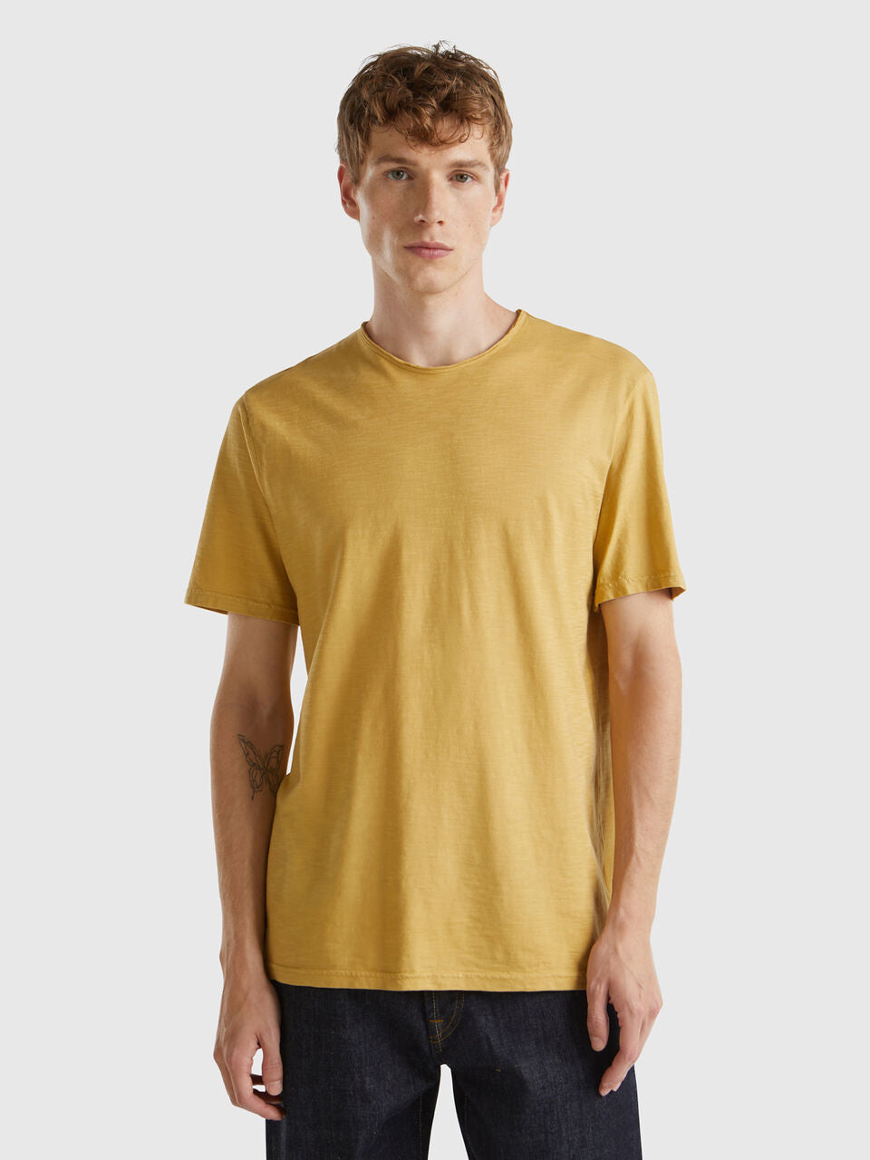 T-SHIRT IN SLUB COTTON