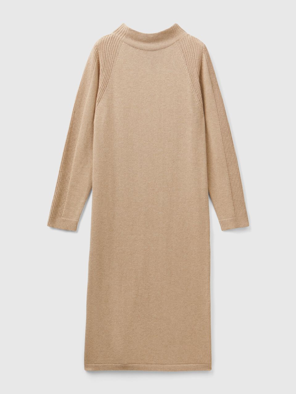 CASHMERE BLEND MIDI DRESS