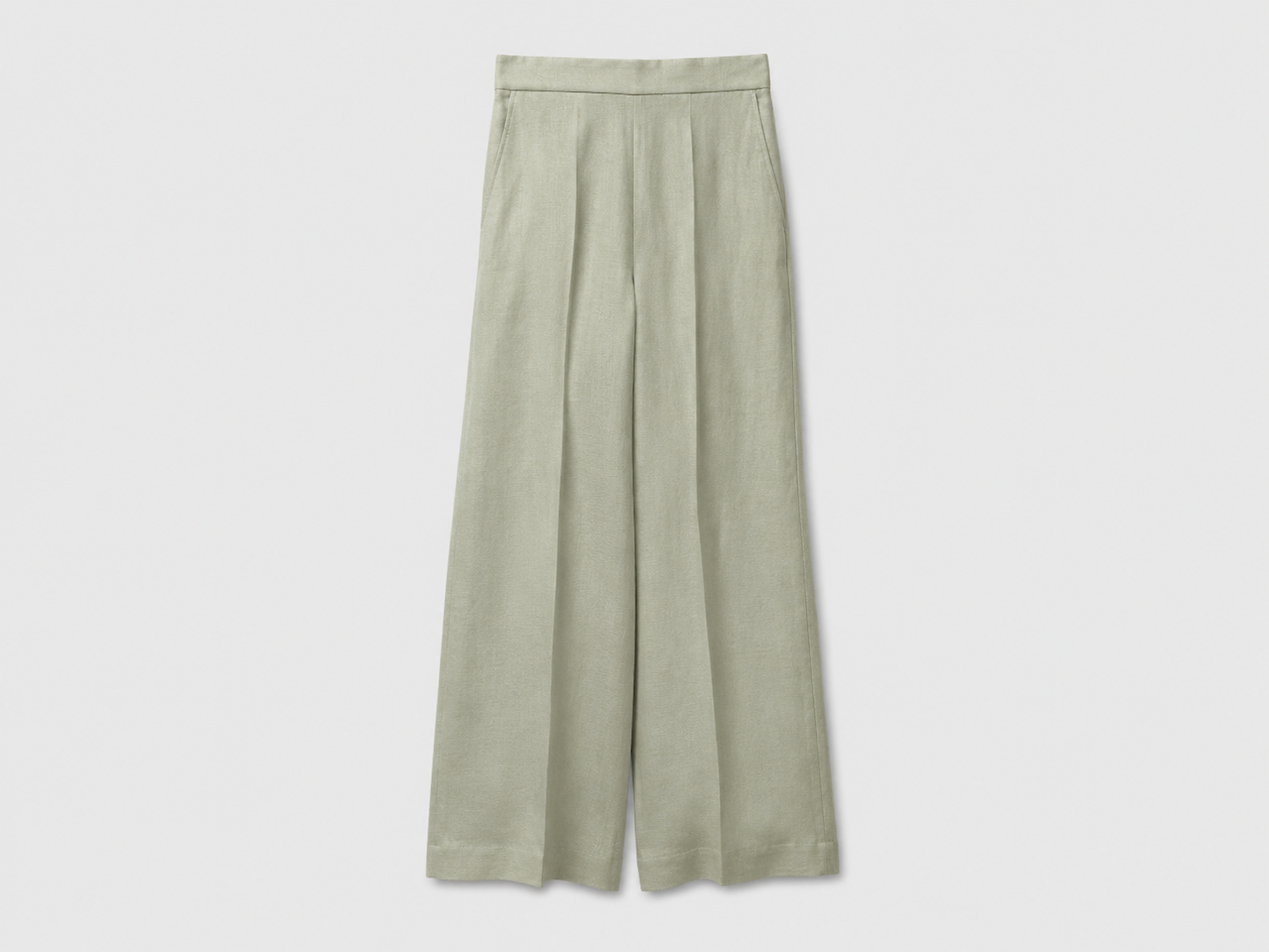 PALAZZO TROUSERS IN PURE LINEN