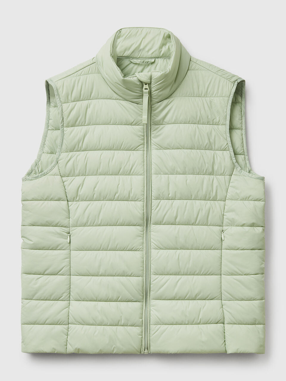 SLEEVELESS SLIM FIT JACKET WITH PADDING