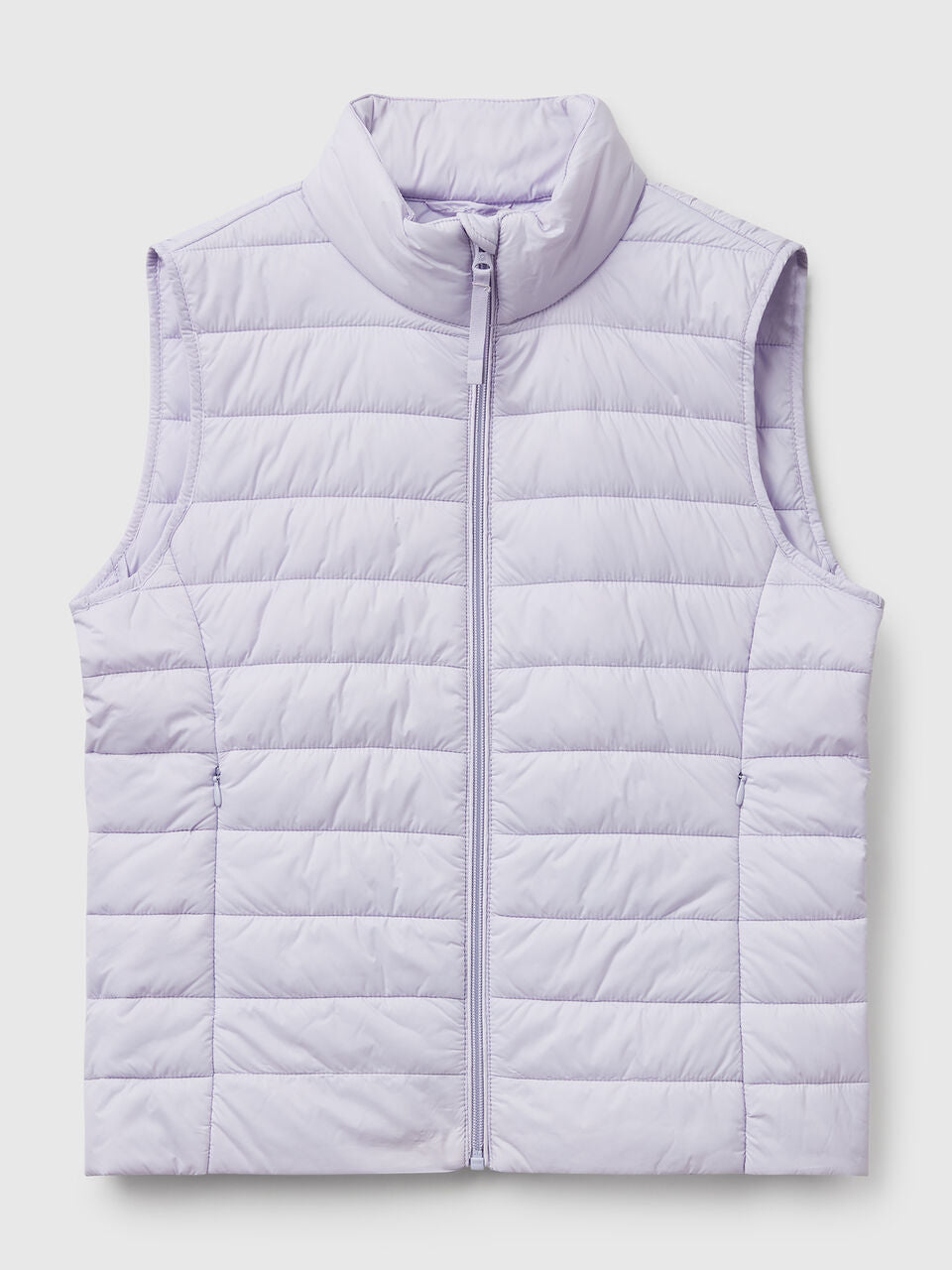 SLEEVELESS SLIM FIT JACKET WITH PADDING