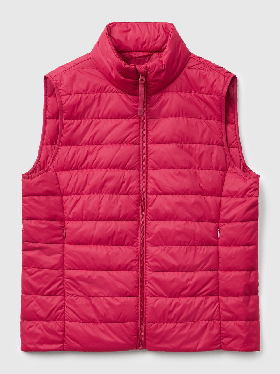 SLEEVELESS SLIM FIT JACKET WITH PADDING