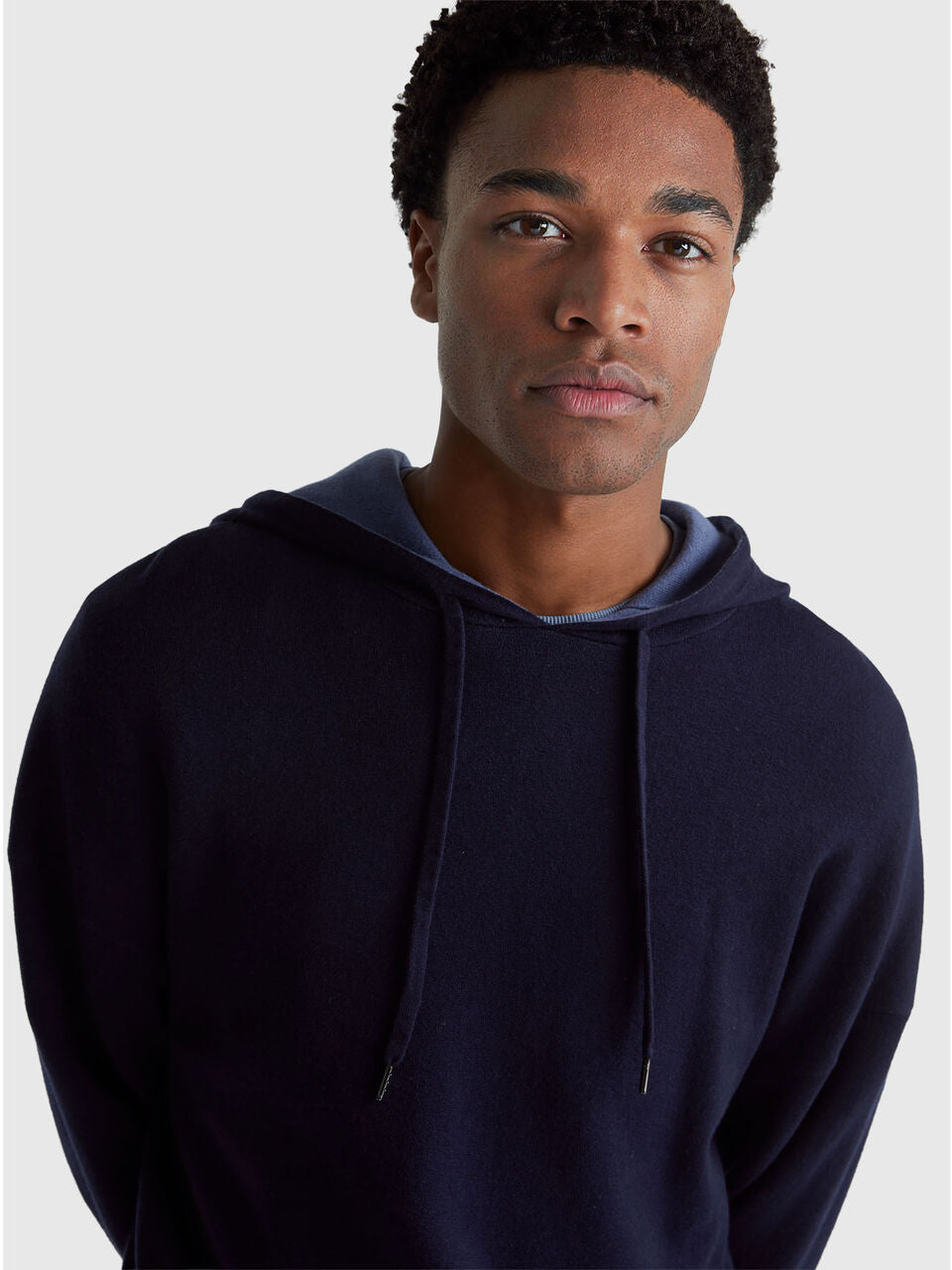 HOODED RELAXED FIT SWEATER