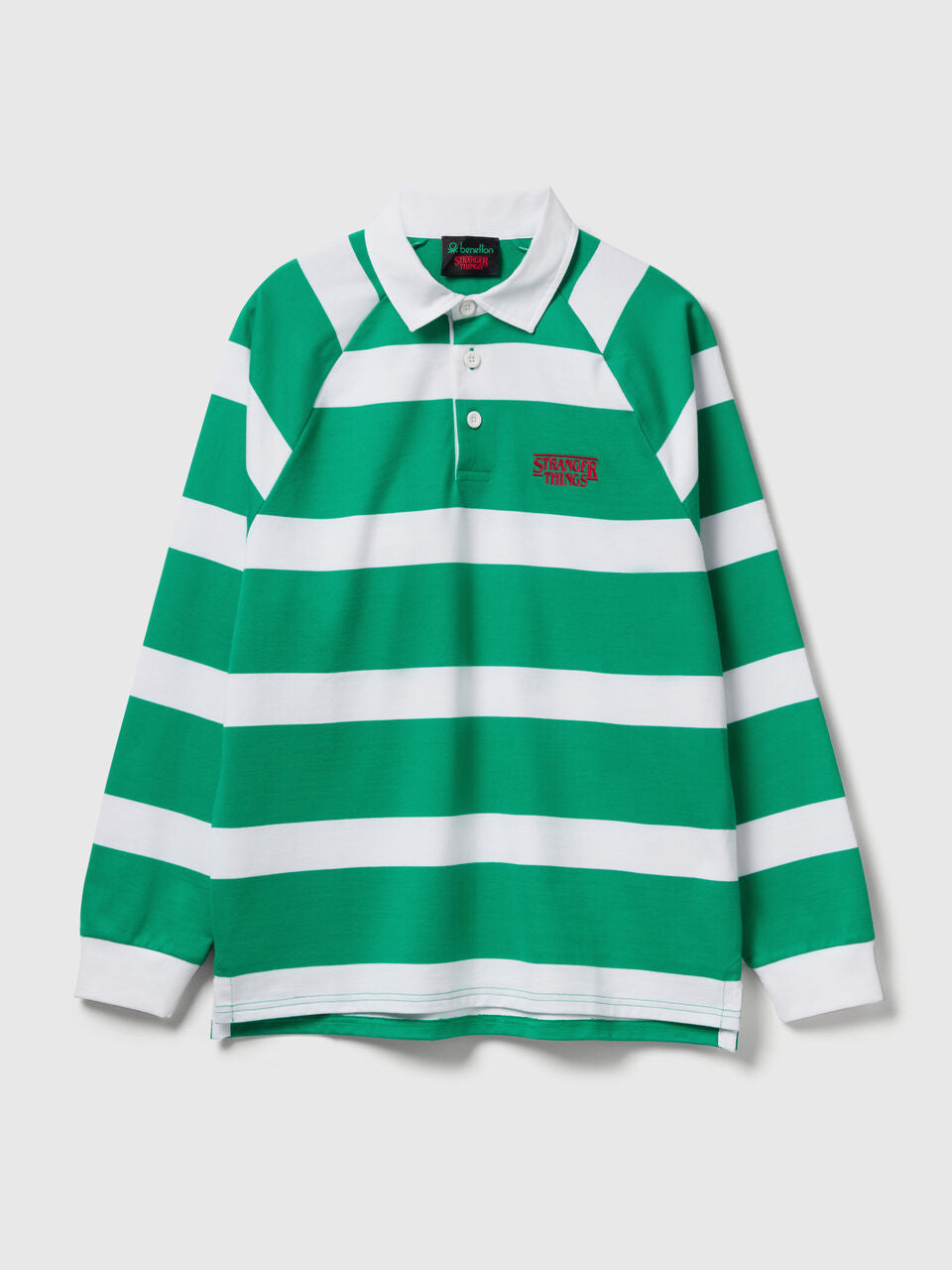 STRANGER THINGS STRIPED POLO