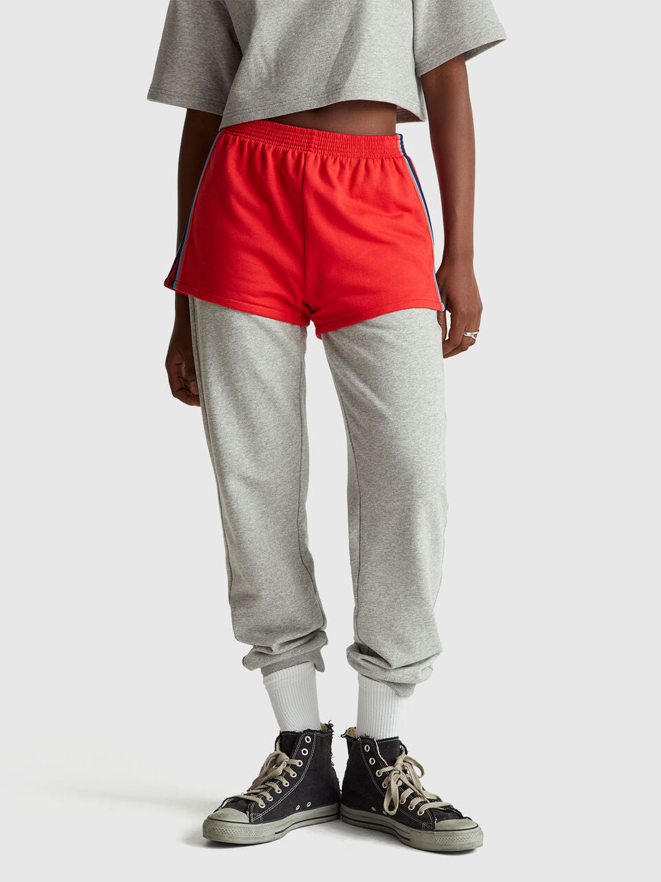 STRANGER THINGS SWEATSHIRT SHORTS