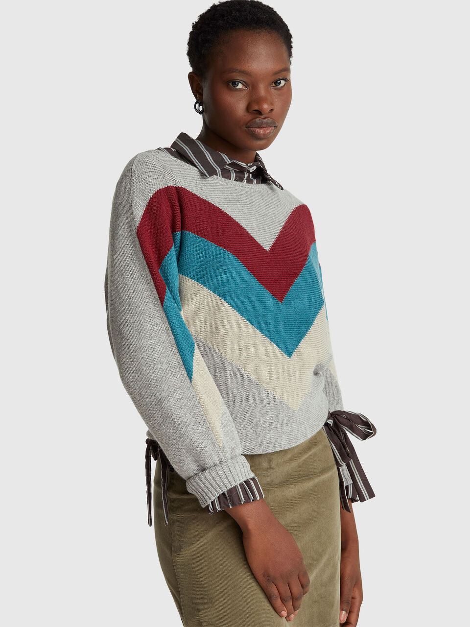 STRANGER THINGS INLAY SWEATER