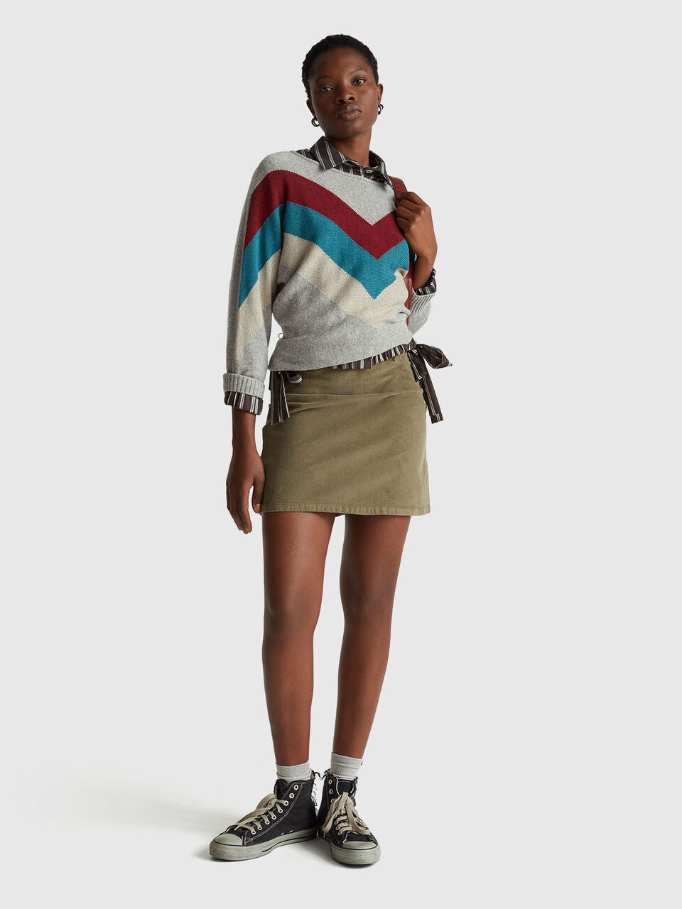 STRANGER THINGS INLAY SWEATER